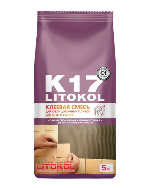 LITOKOL K17 (5 КГ) L0498830003 - фото 4610