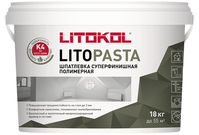 LITOPASTA (18 кг) 504850002 - фото 5387