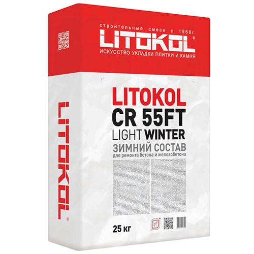 LITOKOL CR55FT LIGHT WINTER L0499470002 - фото 5412