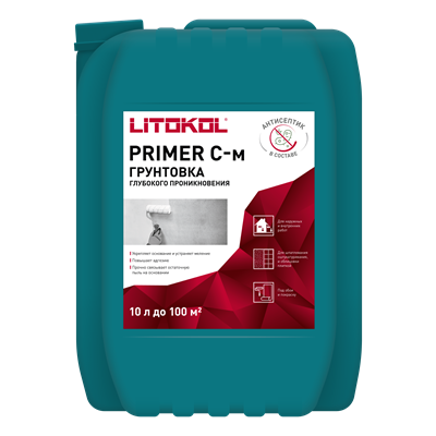 Грунтовка глубокого проникновения PRIMER С - м (10кг) L0111990002 - фото 5773