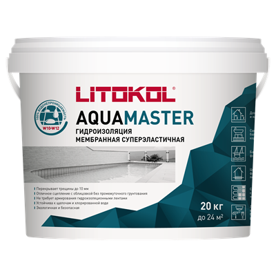 Гидроизоляционный состав AQUAMASTER (20кг) L0482580003 - фото 5813