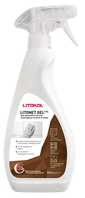 Средство очистки от остатков эпоксидной затирки LITONET GEL EVO (0.5кг) L0486690002 - фото 5836