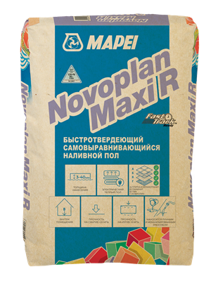 Наливной пол быстротвердеющий самовыравнивающийся NOVOPLAN MAXI R (23кг) 1494923 - фото 6234