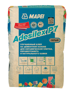 Клей для плитки и камня MAPEI ADESILEX P7 С2Т (25кг) 2182125
