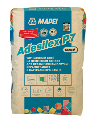 Клей для плитки и камня MAPEI ADESILEX P7 С2Т (25кг) 2182325