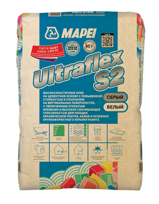 Клей для плитки и камня MAPEI ULTRAFLEX S2 (25кг) 2902125