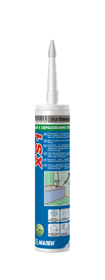 Герметик силиконовый MAPEI XS1 цвет №113 темно-серый (300мл) 3BW011342R