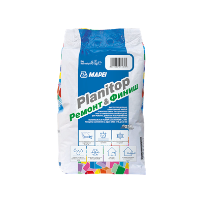 Смесь ремонтная армированная фиброй MAPEI PLANITOP REMONT & FINISH (5кг) 2031905A