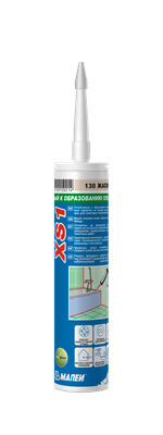 Герметик силиконовый MAPEI XS1 цвет №130 жасмин (300мл) 3BW013042R