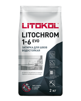 {{photo.Alt || photo.Description || 'Затирка для швов LITOCHROM 1-6 EVO (2кг)'}}