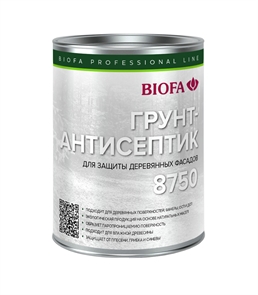 Грунт-антисептик для дерева БИОФА / BIOFA 8750 PROFI LINIE (2,5л) 2234