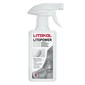 Средство очистки облицовки от остатков цементной затирки LITOKOL LITOPOWER CE (0,5кг) 2285