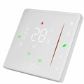 Терморегулятор Profi Therm, Wi-Fi сенсорный (до 3,5 кВт) встраиваемый, белый 2233