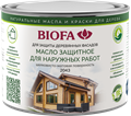 Масло защитное для наружных работ БИОФА / BIOFA 2043 (0,4л) 204343
