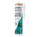 Герметик-затирка силиконовый нейтральный LITOKOL LITOSIL PRO LS.105 Белый титан (270мл) L0513330001